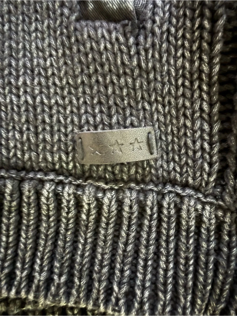 John Varvatos Star USA Shawl Collar Cardigan Cotton Linen S Black